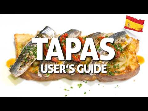 → um GUIA DO USUÁRIO para TAPAS na Espanha 🇪🇸 #076