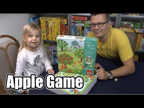 Apple Game (Goula / Jumbo) - ab 3 Jahre .... erinnnert etwas an Obstgarten!