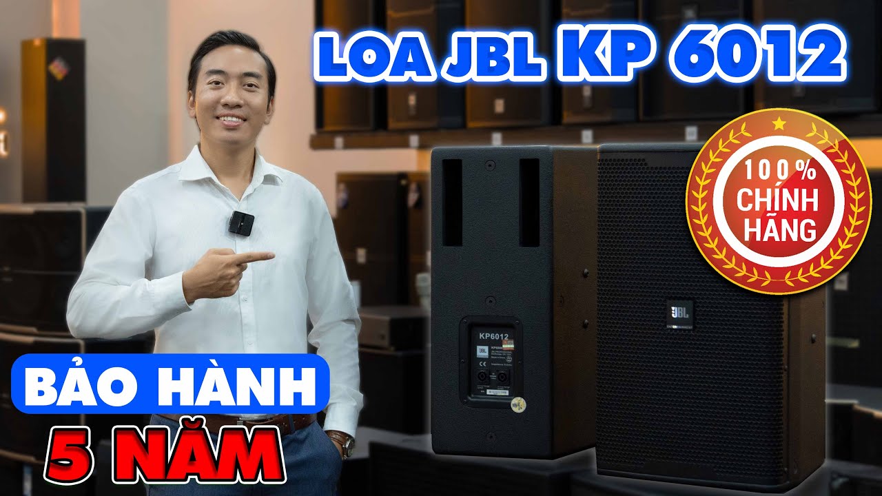 Video sản phẩm Loa karaoke JBL KP 6012 Mỹ (full bass 30cm, 2 loa 2 đường)