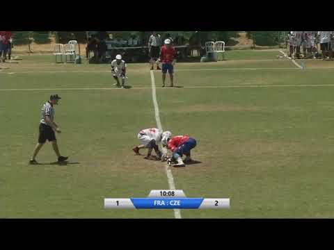 FIL World Champ 2018 Lacrosse Israel: FRA vs CZE