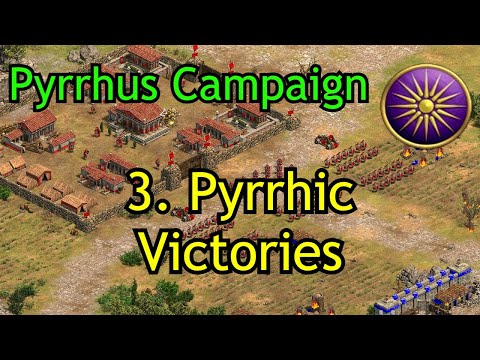 3. Pyrrhic Victories | Pyrrhus of Epirus Campaign | AoE2: DE Return of Rome