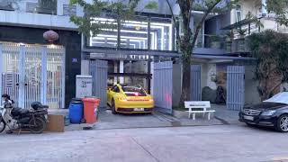 Vào Chuồng! Porsche 911 FuvicoS Vào Nhà xe thang Máy 2 tầng