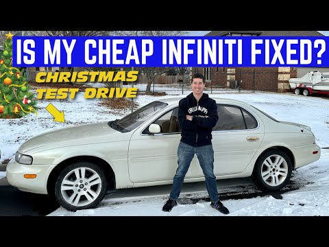 Christmas Miracle? DRIVING My CHEAP Inifiniti J30t