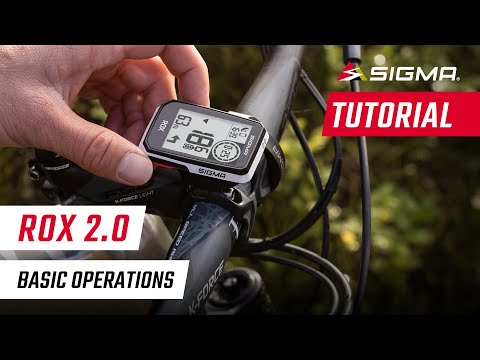 Sigma ROX 2.0 GPS dviračio kompiuteris, Baltas video