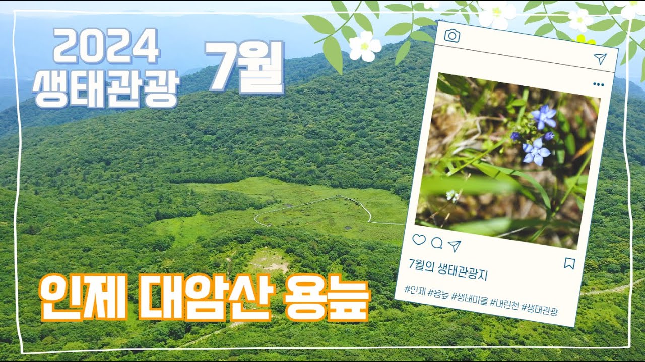 하늘이 내려준 천혜의 자연환경ㅣ이달의 생태관광지- 인제