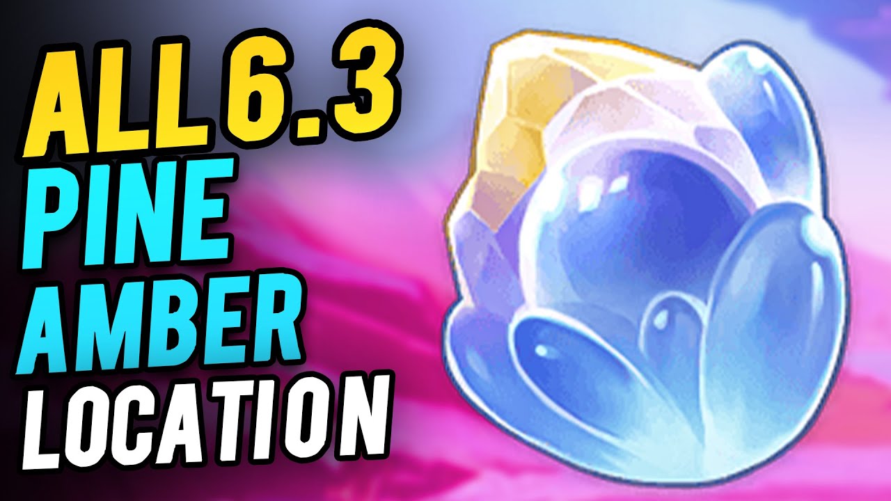 All Pine Amber Locations | Fast Farming Route | Illuga Ascension Materials【Genshin Impact】