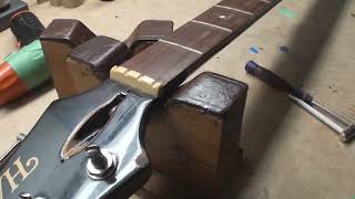 Video thumbnail for Vintage Hamer Explorer Bass Guitar Part 1 by Dave's World of Fun Stuff