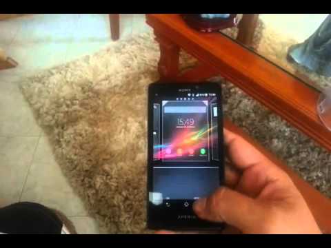 Sony xperia T 4.1.2 Jelly bean