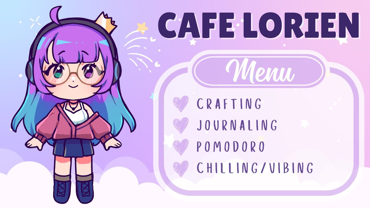cafe lorien live: stickerssssss ♡