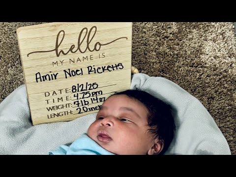 Part 4: Welcome 2 The World, Baby Amir💙👑| Labor & Delivery (Continued) 