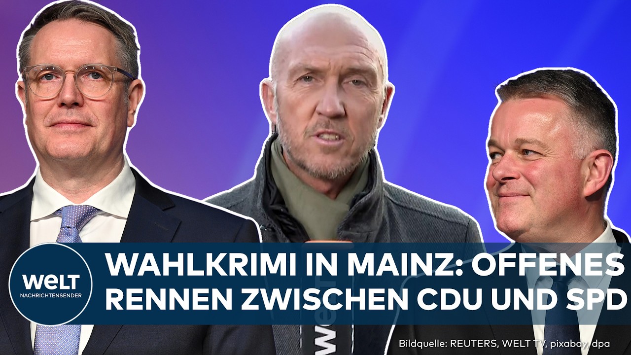 WAHLTAG: Kopf-an-Kopf-Rennen bei Landtagswahl in Rheinland-Pfalz!