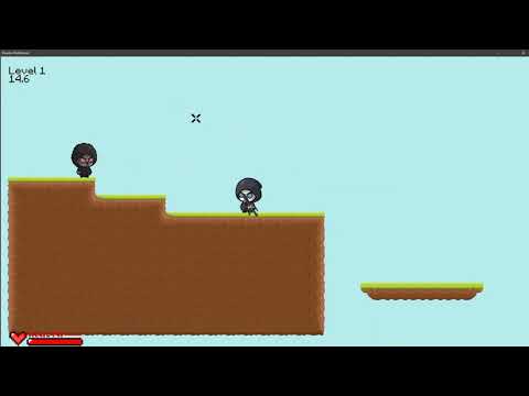 Video game made with pure python/pygame | Platformer Shooter