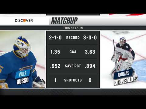 Puck Drop vs. Blues (Nov. 27, 2021)