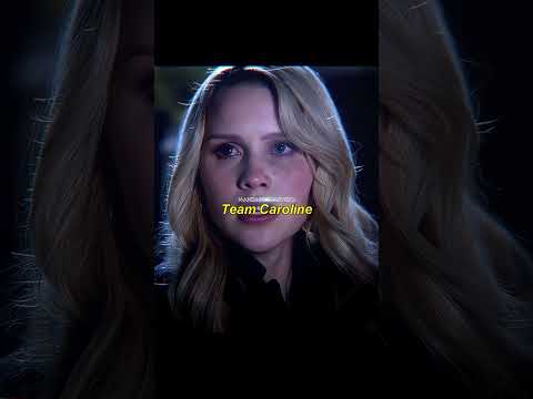 Elena's team VS Caroline's Team, what is your team? #thevampirediaries #elenagilbert #carolineforbes