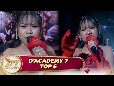 Pecah Emosi! April Bawakan “Hitam Bukan Putih” Bikin Penonton Terbius! | D'Academy 7 Top 6