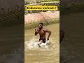 Stamina endurance workout in water 🔥 #ankitbaiyanpuria