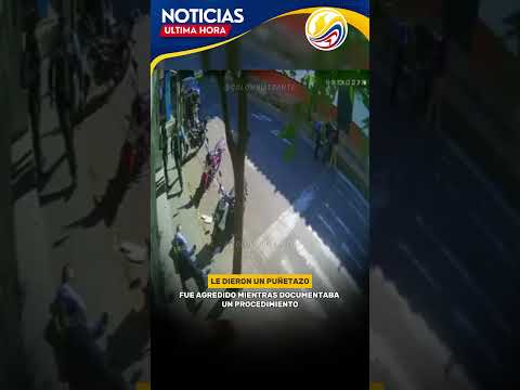 AGRESI0N A UN AGENTE DE TRÁNSITO EN VILLA DEL ROSARIO.