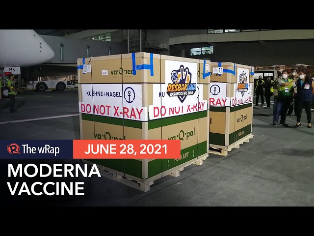 Philippines gets its first Moderna vaccine doses