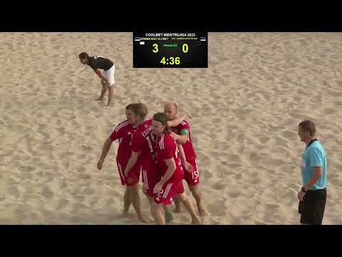 HIGHLIGHTS | Nõmme BSC - BSC Thunder 4:1 | Estonian beach soccer Championship 2022