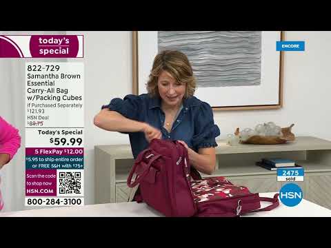 HSN | Samantha Brown Luggage Collection 02.28.2023 - 05 AM