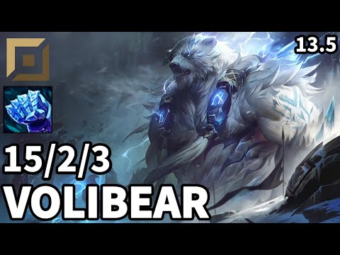 Volibear Top vs Sion - EUW Master | Patch 13.5