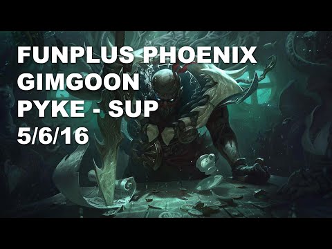 FunPlus Phoenix GimGoon Sup Pyke vs Rakan - KR Grandmaster Patch 10.8