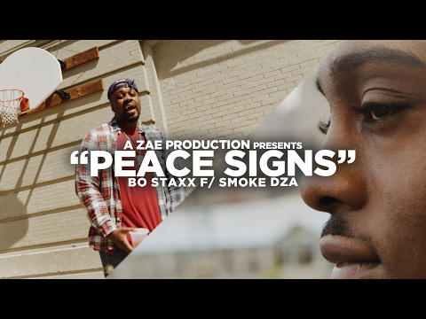 Bo Staxx - "Peace Signs"f/ Smoke DZA (Official Music Video) @VisualSZN x @AZaeProduction