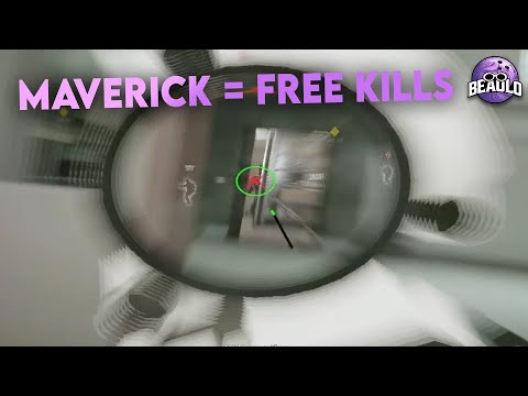 USE MAVERICKS M4 FOR FREE KILLS 🥶 - Rainbow Six Siege