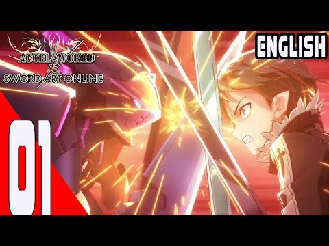 Accel World VS Sword Art Online - Walkthrough Gameplay Part 01 -English- No Commentary (PS4)