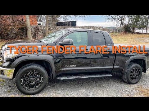 TYGER Fender Flare Install - on Toyota Tundra 2014-2021