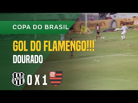 GOL (HENRIQUE DOURADO) - PONTE PRETA X FLAMENGO - 02/05 - COPA DO BRASIL 2018