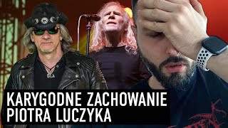 KARYGODNA wypowiedź Piotra Luczyka na temat choroby Romana Kostrzewskiego