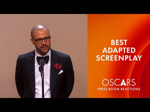 Best Adapted Screenplay | 'American Fiction' | Cord Jefferson | Oscars 2024 Press Room Speech