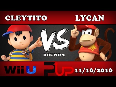 Cleytito (Ness) vs. Lycan (Diddy Kong) - Wii U Winners Round 2 - SOS