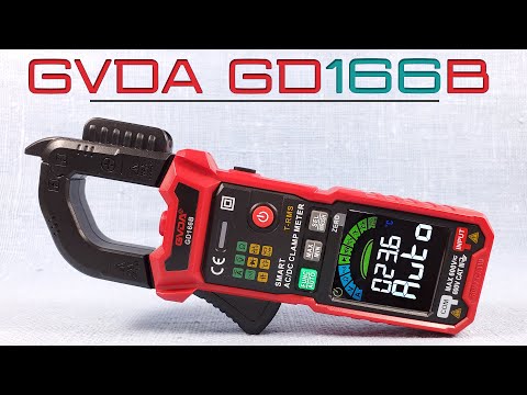 GVDA GD166B: бюджетные токоизмерительные клещи на 600A AC/DC