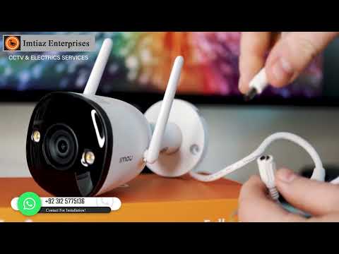 How To Set Up IMOU Bullet 2 Camera | IMOU Outdoor Camera |  IMOU Bullet 2c Installation