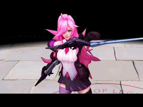 Battle Academia Katarina Skin - Detailed Spotlight