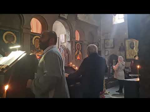 Choir at Anchiskhati Basilica, Tbilisi Georgia