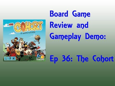 Board Game Review and Gameplay Demo - The Cohort