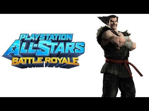 PlayStation All Stars Battle Royale walkthrough - part 1 Heihachi Mishima Story Tekken series