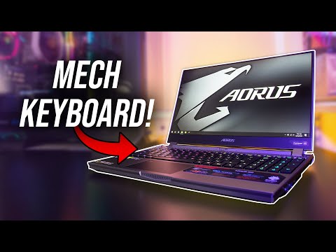 Best Mechanical Keyboard In A Laptop! Aorus 15G Review
