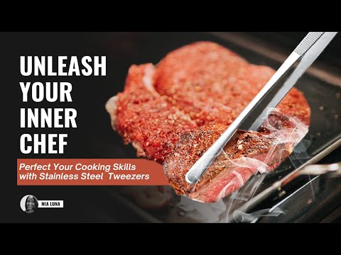 Stainless Steel Cooking Tweezers Review: The Best Kitchen Tool Ever?