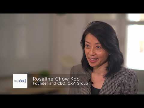 MyDoc Stories: Rosaline Chow Koo, CEO and founder, CXA Group