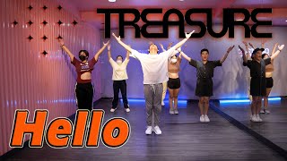 Download lagu [KPOP] TREASURE - HELLO | Golfy Dance Fitness / Dance Workout | คลาสเต้นออกกำลังกาย mp3