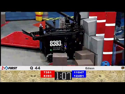 Q44 - 2018 FIRST World Championship Detroit FTC Relic Recovery | FTC Team 11047 Screw It !!
