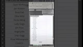 Search a list with drop downs. Filter a list and use a drop down as the search method. - Excel Xpert tutorial video