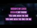 Goodbye My Lover (Karaoke) - James Blunt