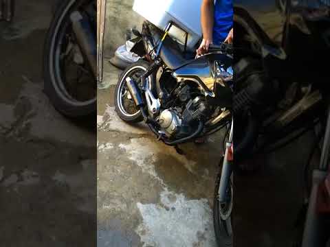 Um minuto cortando de giro fan 150 2015