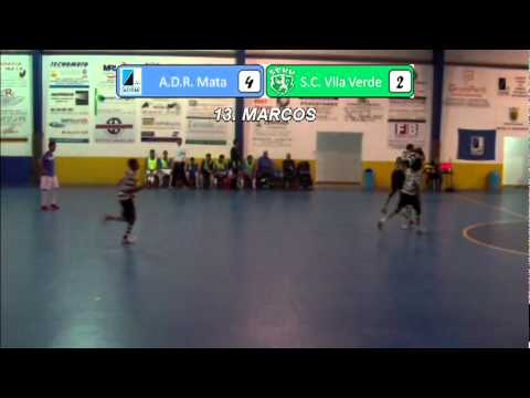 Mata 7-3 Vila Verde (18ª Jornada da 3ª Nacional - Série C) - 2011/2012