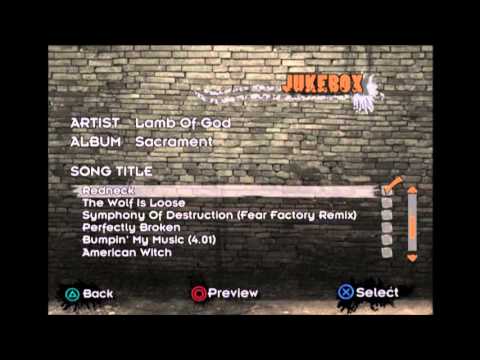 Lamb of God - Redneck (NFL Street 3 Edition)